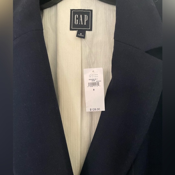 Gap NWT NAVY BLUE BLAZER - Picture 4 of 5